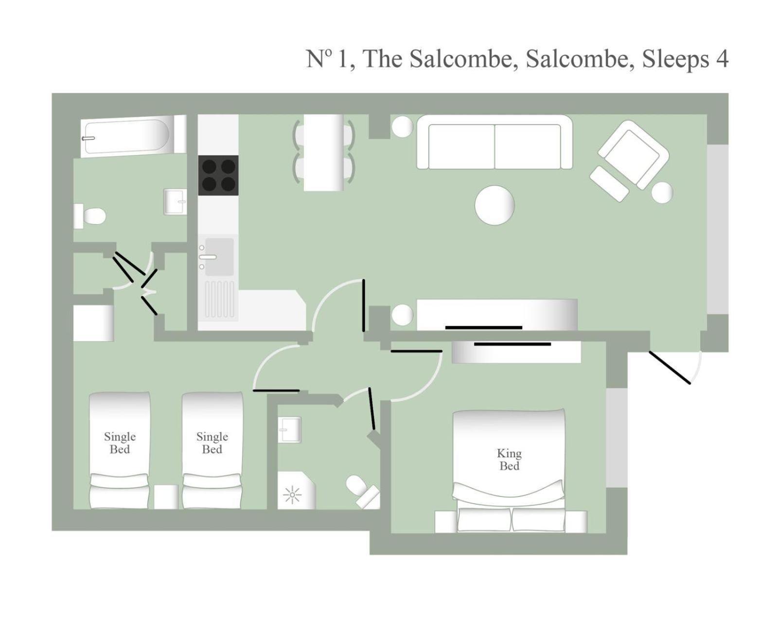 No 1 The Apartamento Salcombe