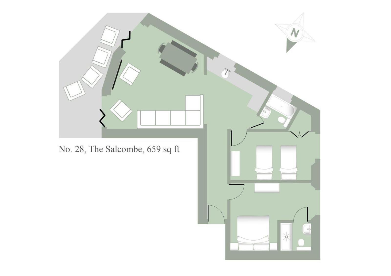 Apartment N° 28 The Salcombe